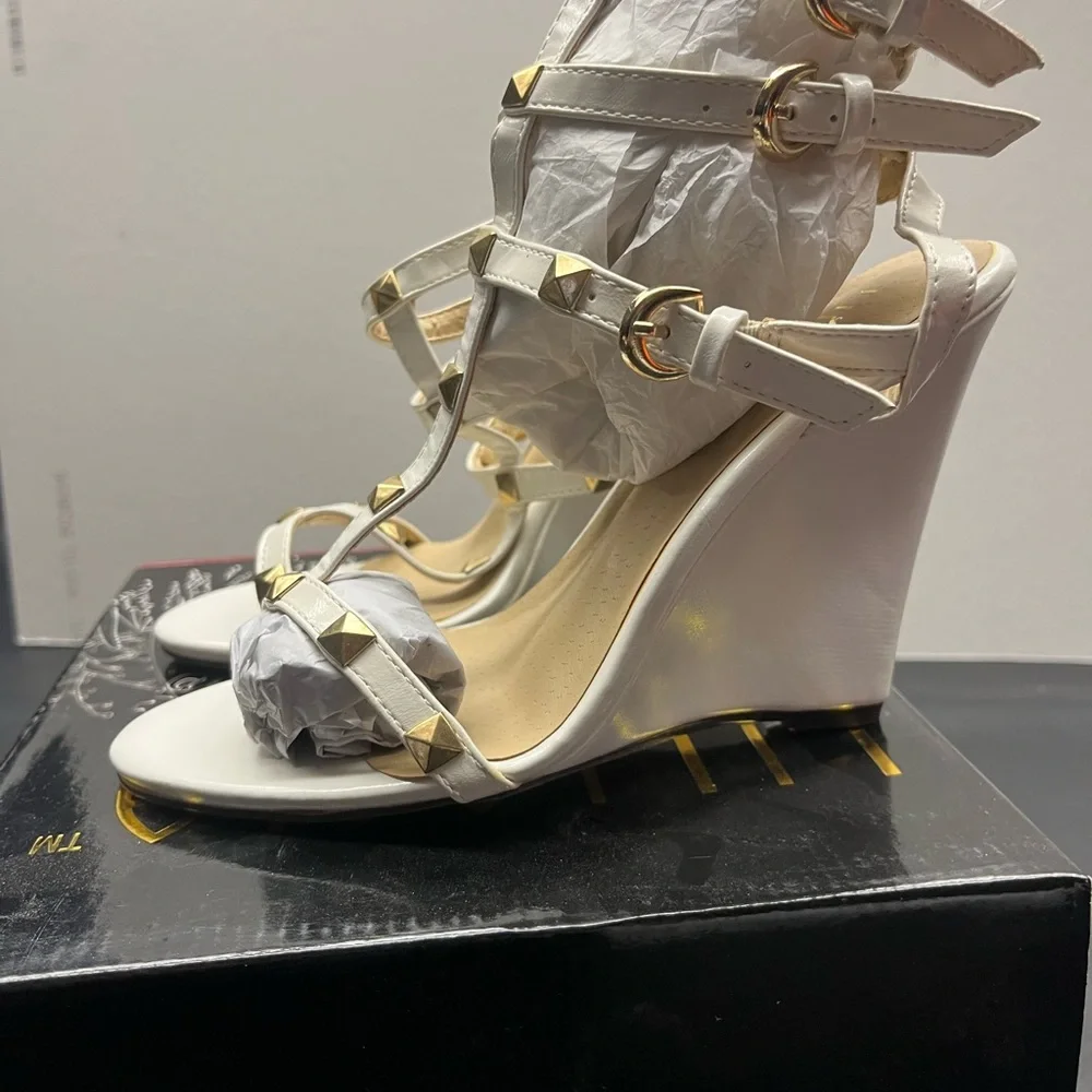 Liliana wedge shoes - Brand new in box - Size 6.5 - Picture 3 of 7